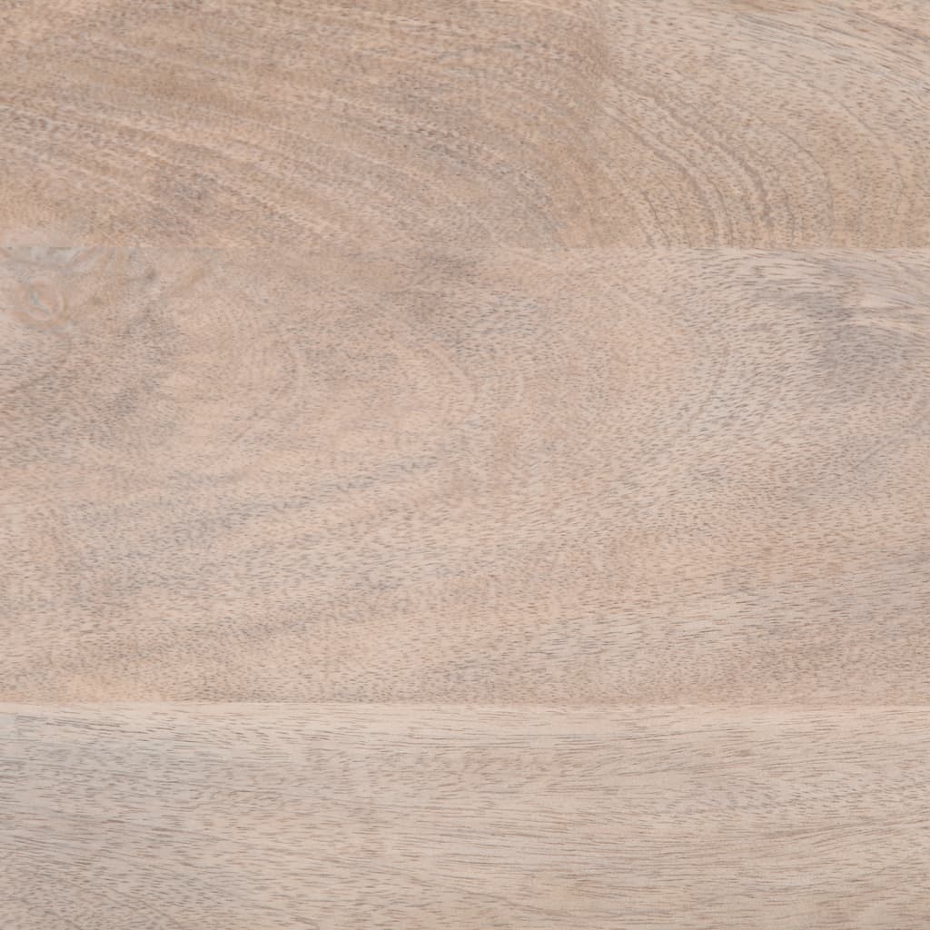 Mobile Lavabo da Bagno 62x34x58cm in Legno Massello di Mango