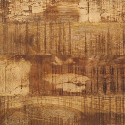 Credenza 38x34x160 cm in Legno Massello di Mango Grezzo