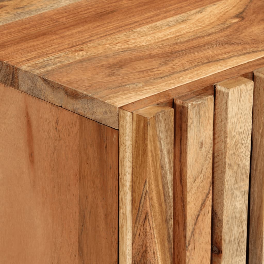 Credenza 60x34x75 cm in Legno Massello di Acacia | homemem39