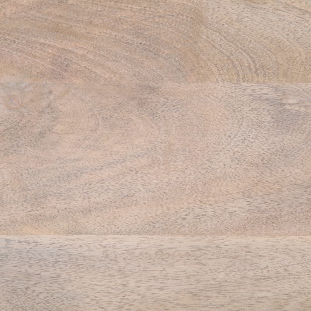 Credenza 60x34x75 cm in Legno Massello di Mango