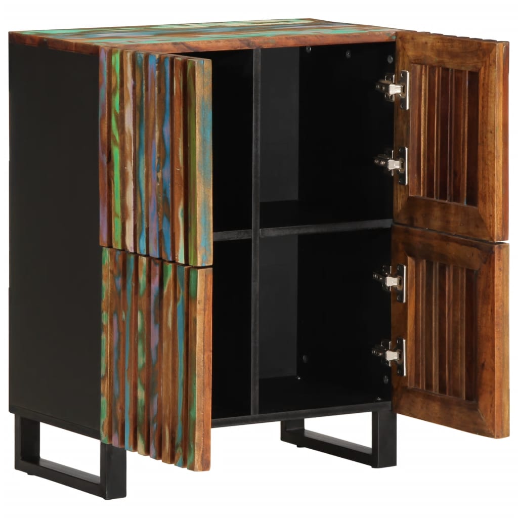 Credenza 60x34x75 cm in Legno Massello di Acacia | homemem39