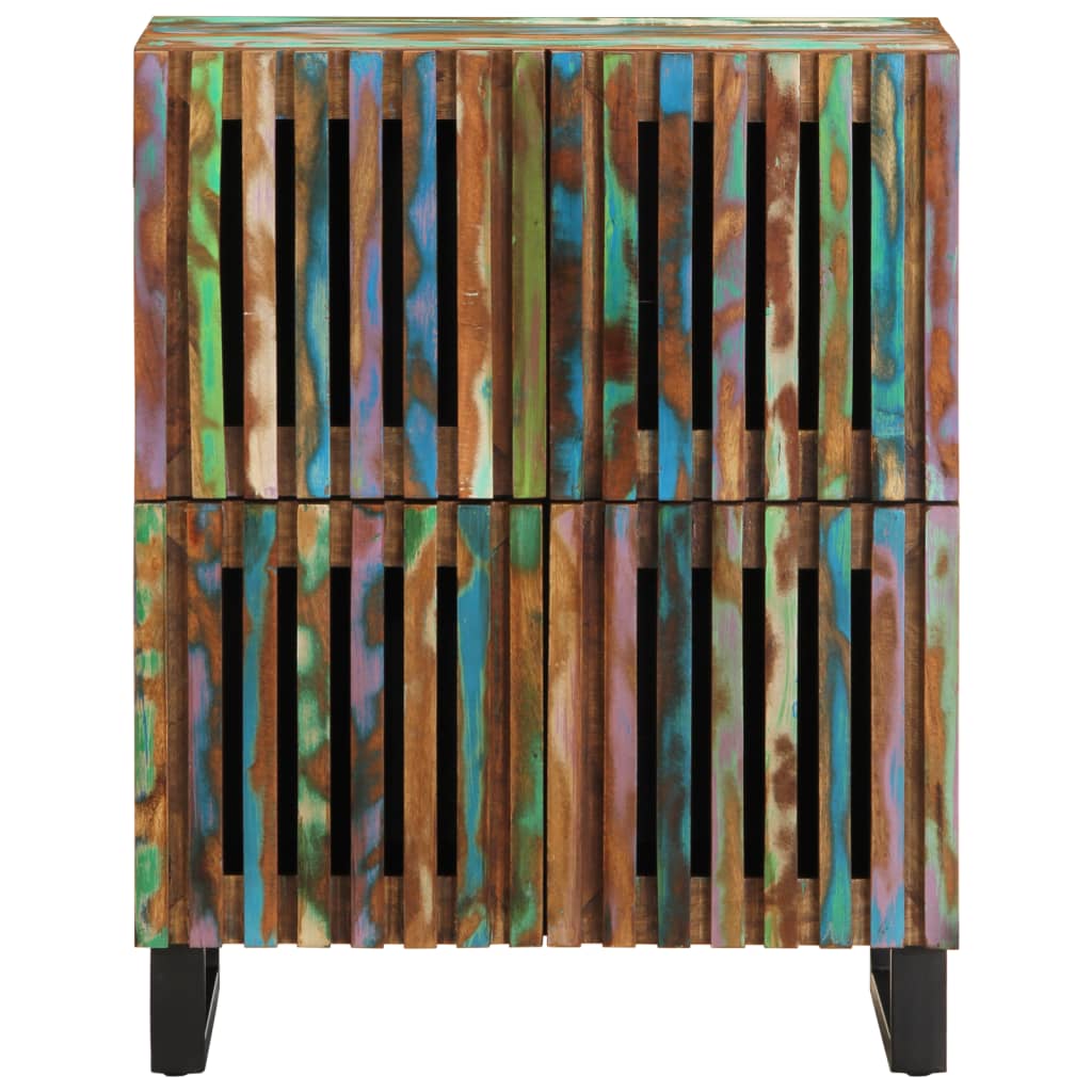 Credenza 60x34x75 cm in Legno Massello di Acacia | homemem39