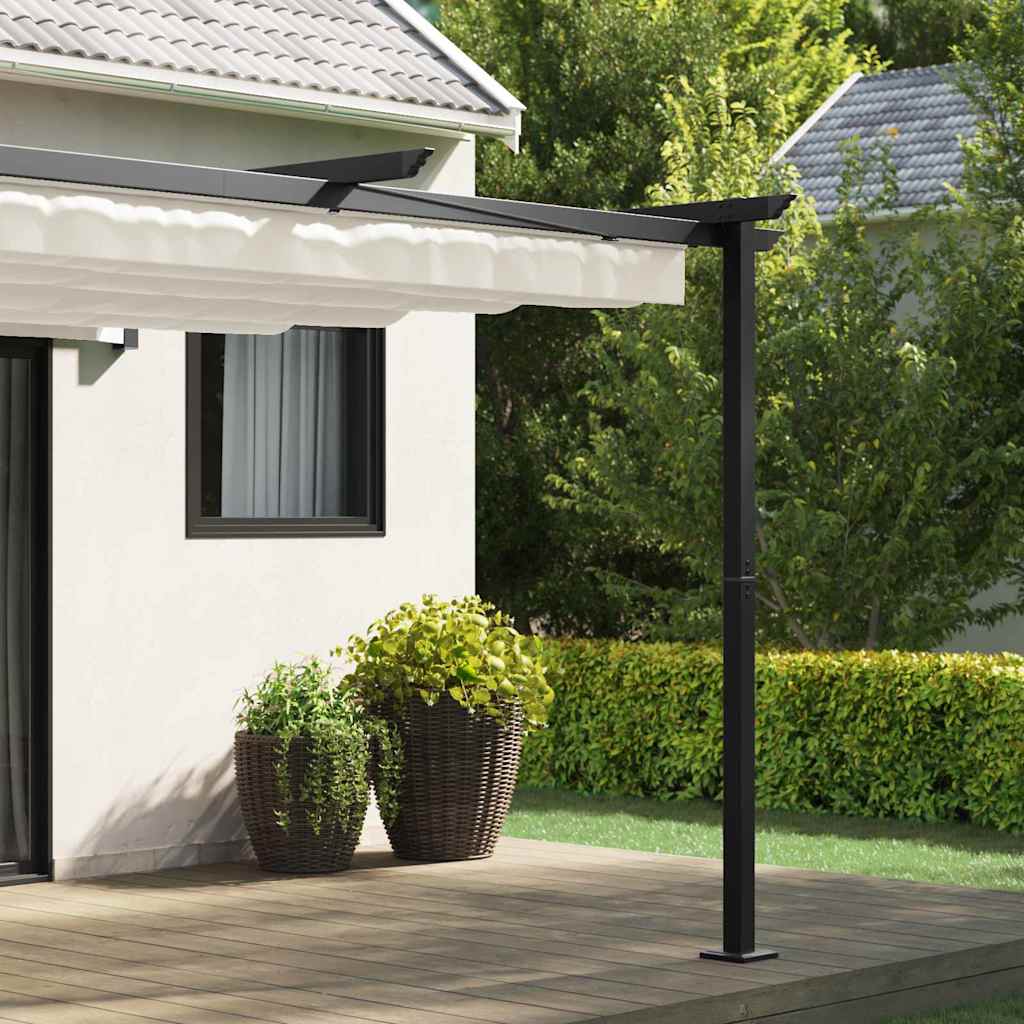 Gazebo Crema 300 x 300 x 200 cm Poliestere | homemem39