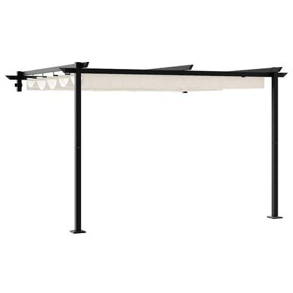 Gazebo 300 x 300 x 200 cm Crema Poliestere