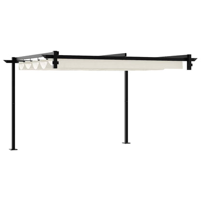 Gazebo Crema 300 x 300 x 200 cm Poliestere | homemem39