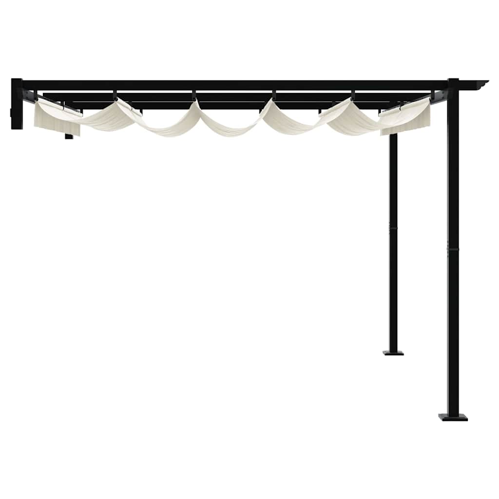 Gazebo Crema 300 x 300 x 200 cm Poliestere | homemem39
