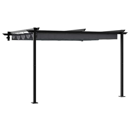 Gazebo 300 x 300 x 200 cm Antracite Poliestere