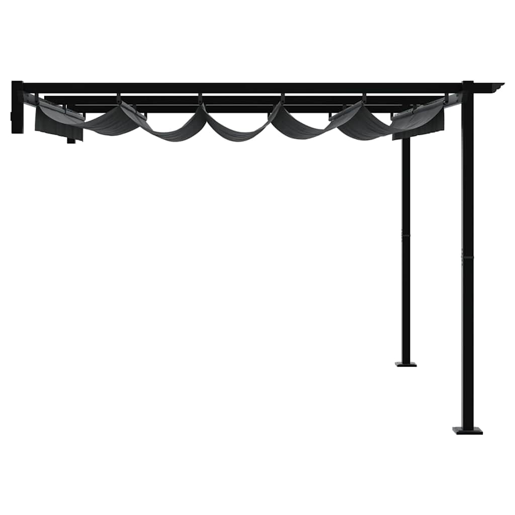 Gazebo Antracite 300 x 300 x 200 cm Poliestere | homemem39