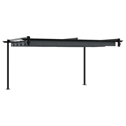 Gazebo 400 x 300 x 200 cm Antracite Poliestere