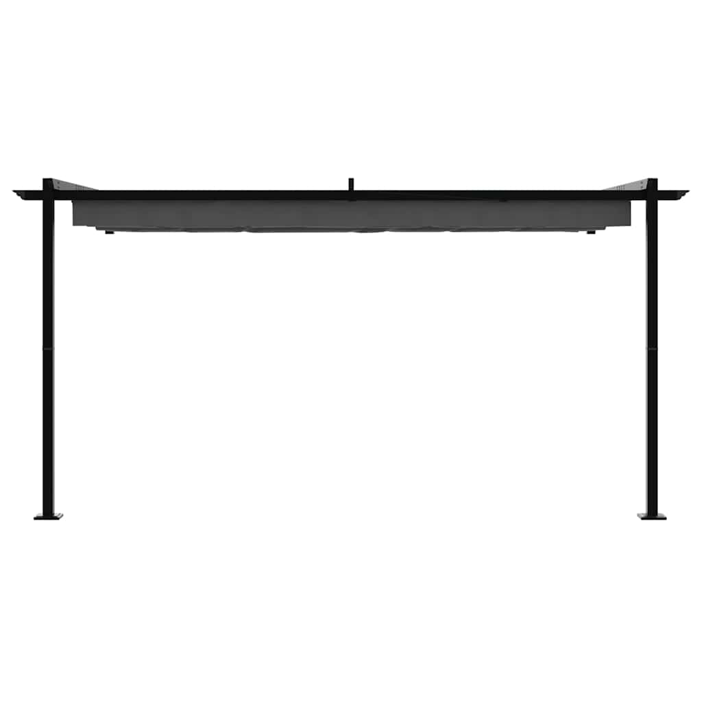 Gazebo Antracite 400 x 300 x 200 cm Poliestere | homemem39