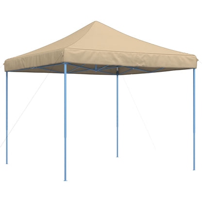 Tenda da Festa Pieghevole Pop-Up Beige 292x292x315 cm - homemem39