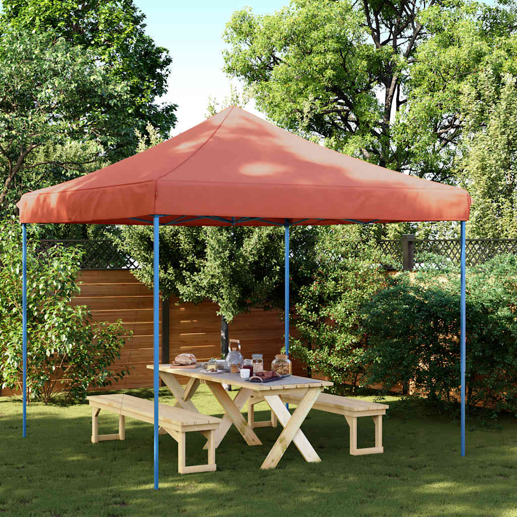 Tenda da Festa Pieghevole Pop-Up Terracotta 292x292x315 cm | homemem39