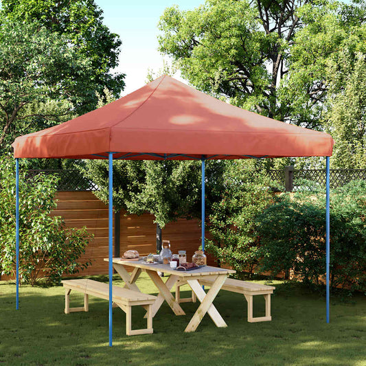 Tenda da Festa Pieghevole Pop-Up Terracotta 292x292x315 cm | homemem39