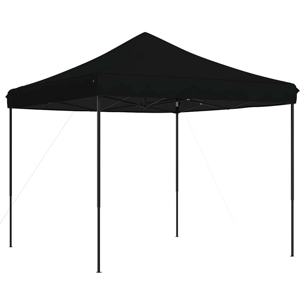 Tenda da Festa Pieghevole Pop-Up Nero 292x292x315 cm | homemem39