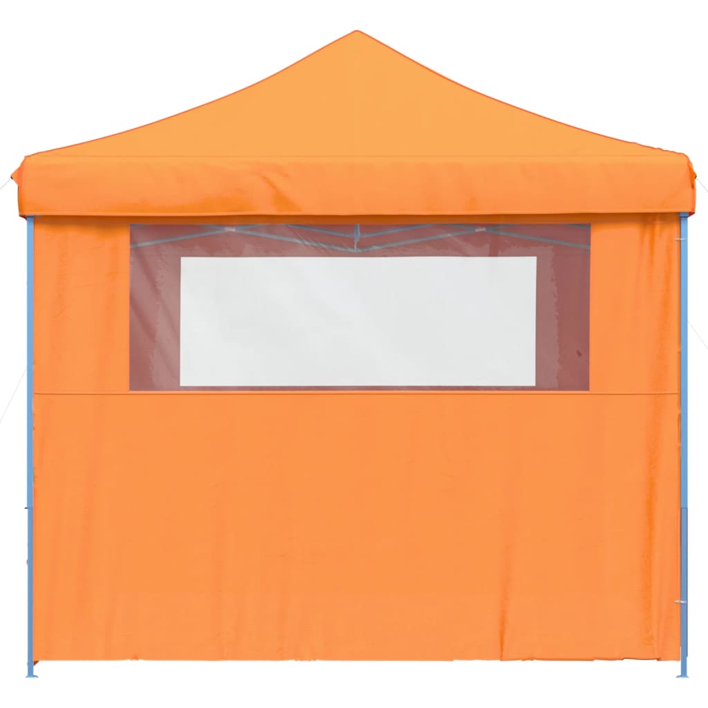 Tendone per Feste Pieghevole Pop-Up con 4 Pareti Arancione | homemem39