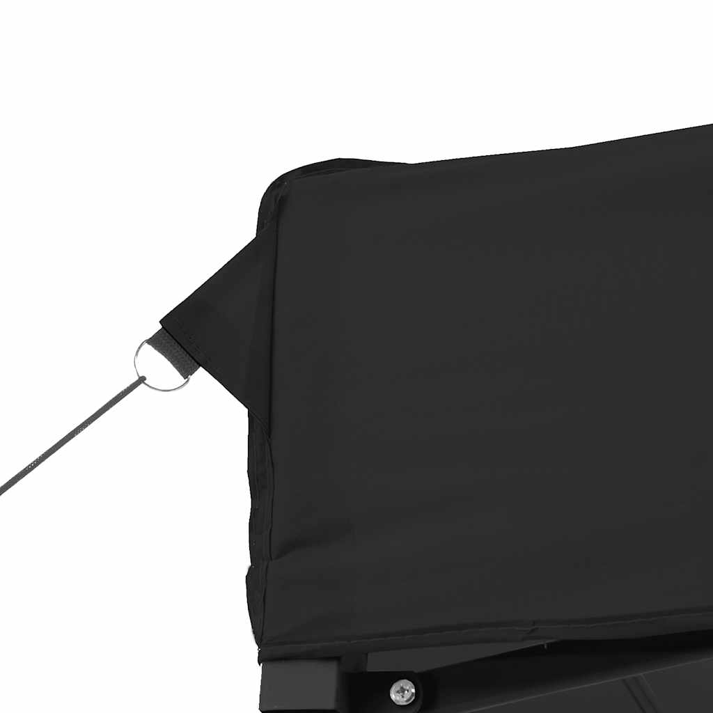 Tendone per Feste Pieghevole Pop-Up con 4 Pareti Nero | homemem39