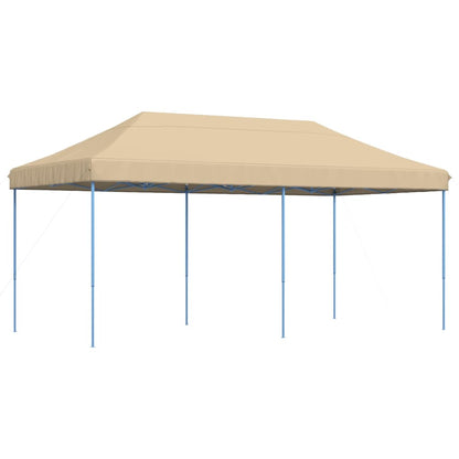Tenda da Festa Pieghevole Pop-Up Beige 580x292x315 cm | homemem39