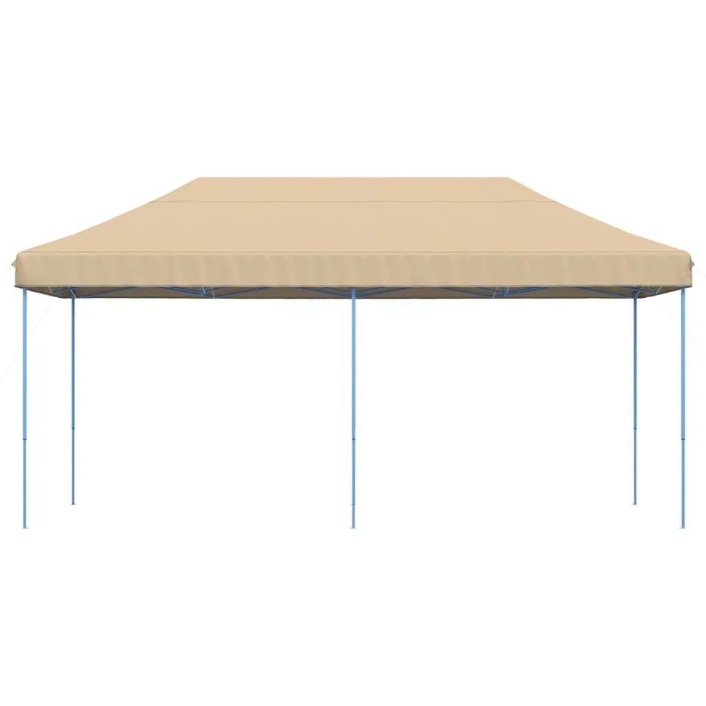 Tenda da Festa Pieghevole Pop-Up Beige 580x292x315 cm | homemem39