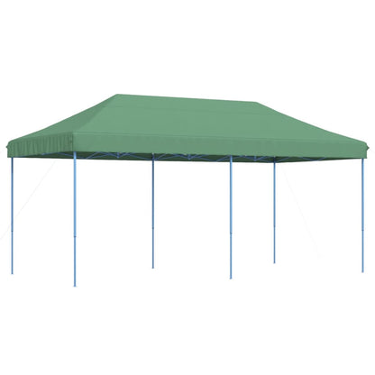 Tenda da Festa Pieghevole Pop-Up Verde 580x292x315 cm - homemem39