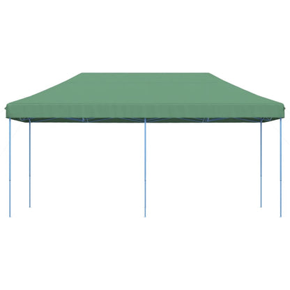 Tenda da Festa Pieghevole Pop-Up Verde 580x292x315 cm | homemem39