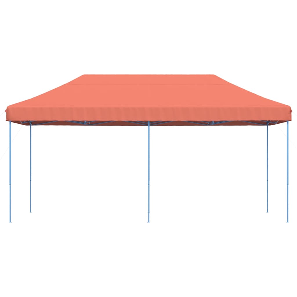 Tenda da Festa Pieghevole Pop-Up Terracotta 580x292x315 cm | homemem39