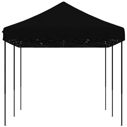 Tenda da Festa Pieghevole Pop-Up Nero 580x292x315 cm | homemem39