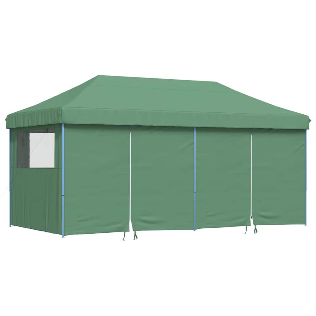 Tendone per Feste Pieghevole Pop-Up con 4 Pareti Verde | homemem39