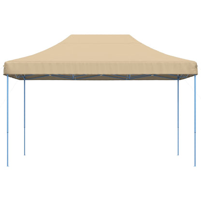 Tenda da Festa Pieghevole Pop-Up Beige 440x292x315 cm - homemem39