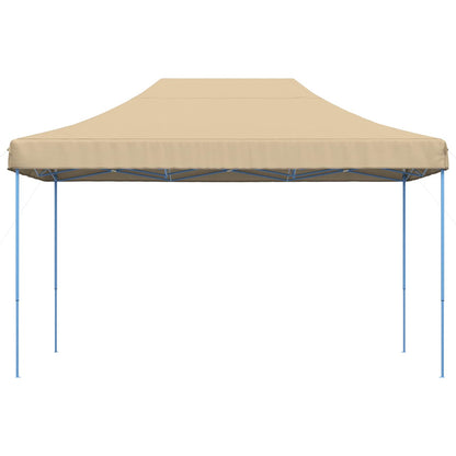 Tenda da Festa Pieghevole Pop-Up Beige 440x292x315 cm | homemem39