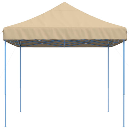 Tenda da Festa Pieghevole Pop-Up Beige 440x292x315 cm | homemem39