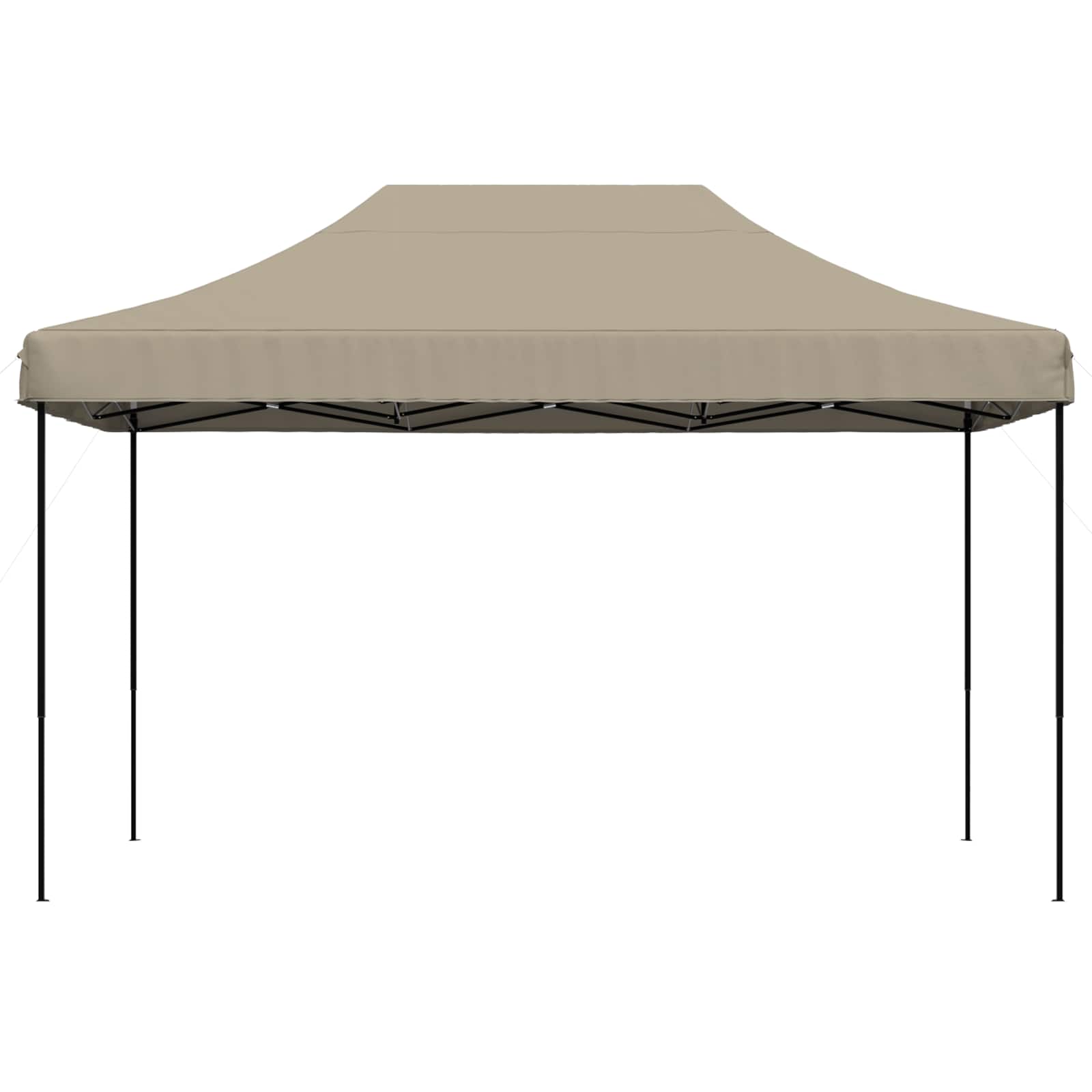 Tenda da Festa Pieghevole Pop-Up Tortora 292x292x315 cm | homemem39