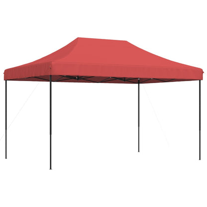 Tenda da Festa Pieghevole Pop-Up Bordò 440x292x315 cm | homemem39