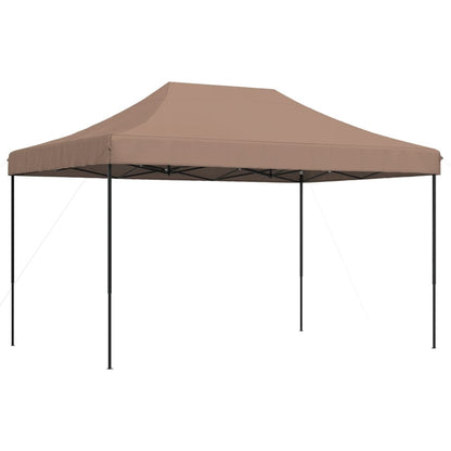 Tenda da Festa Pieghevole Pop-Up Marrone 440x292x315 cm - homemem39