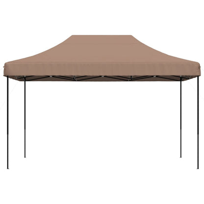 Tenda da Festa Pieghevole Pop-Up Marrone 440x292x315 cm - homemem39