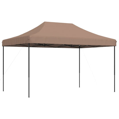Tenda da Festa Pieghevole Pop-Up Marrone 440x292x315 cm - homemem39