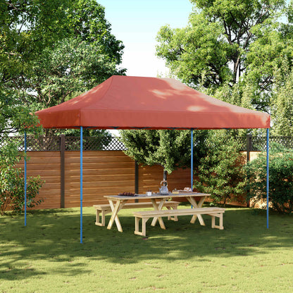 Tenda da Festa Pieghevole Pop-Up Terracotta 440x292x315 cm | homemem39