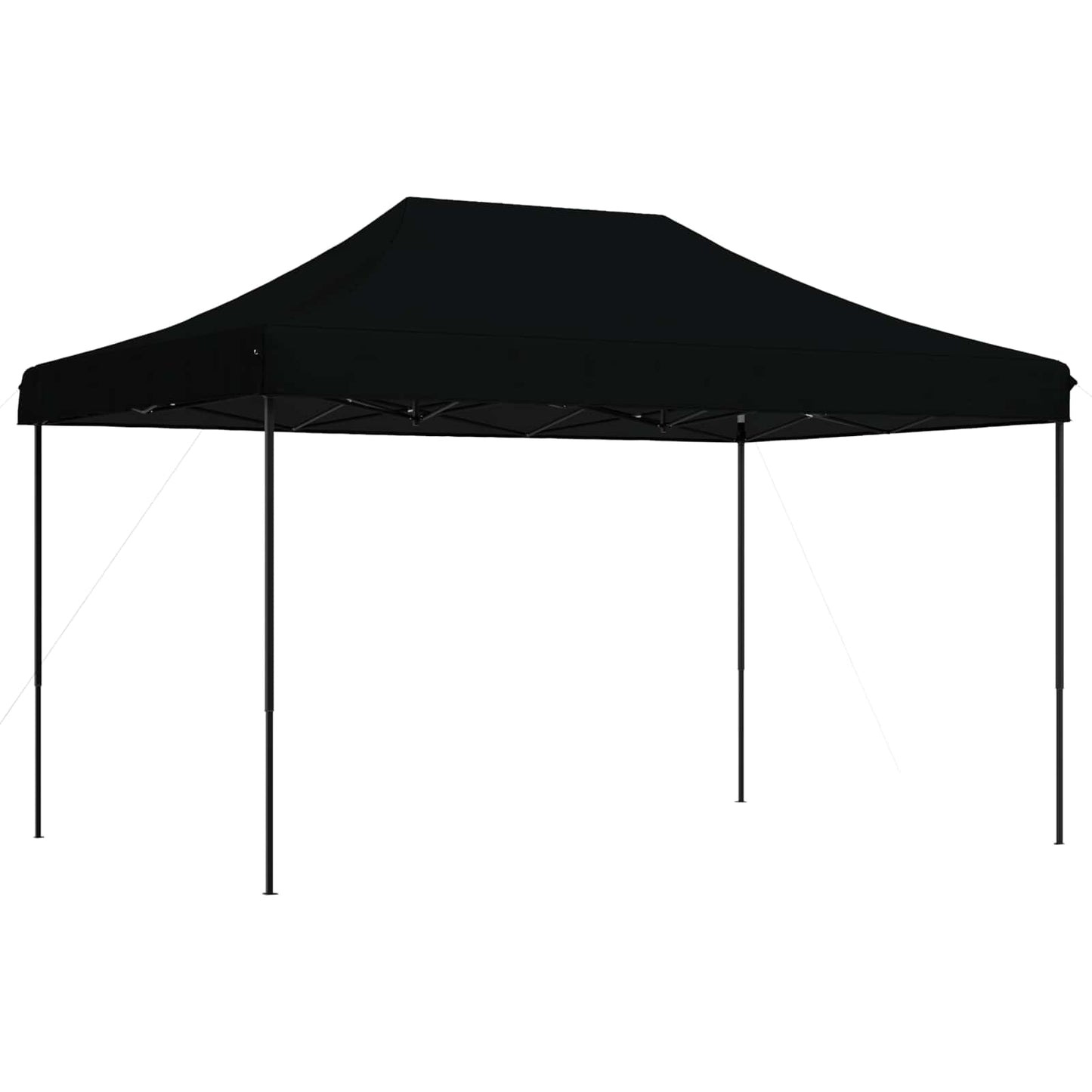 Tenda da Festa Pieghevole Pop-Up Nero 292x292x315 cm | homemem39