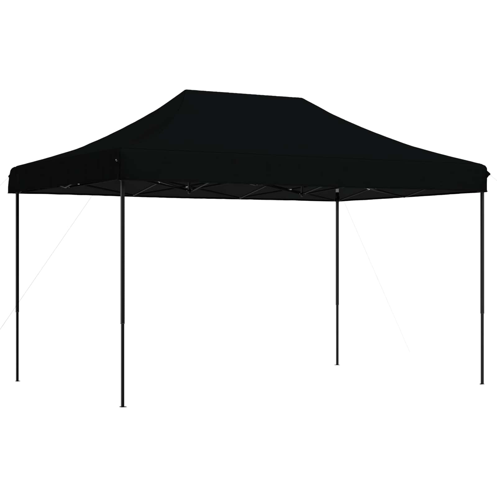 Tenda da Festa Pieghevole Pop-Up Nero 292x292x315 cm | homemem39
