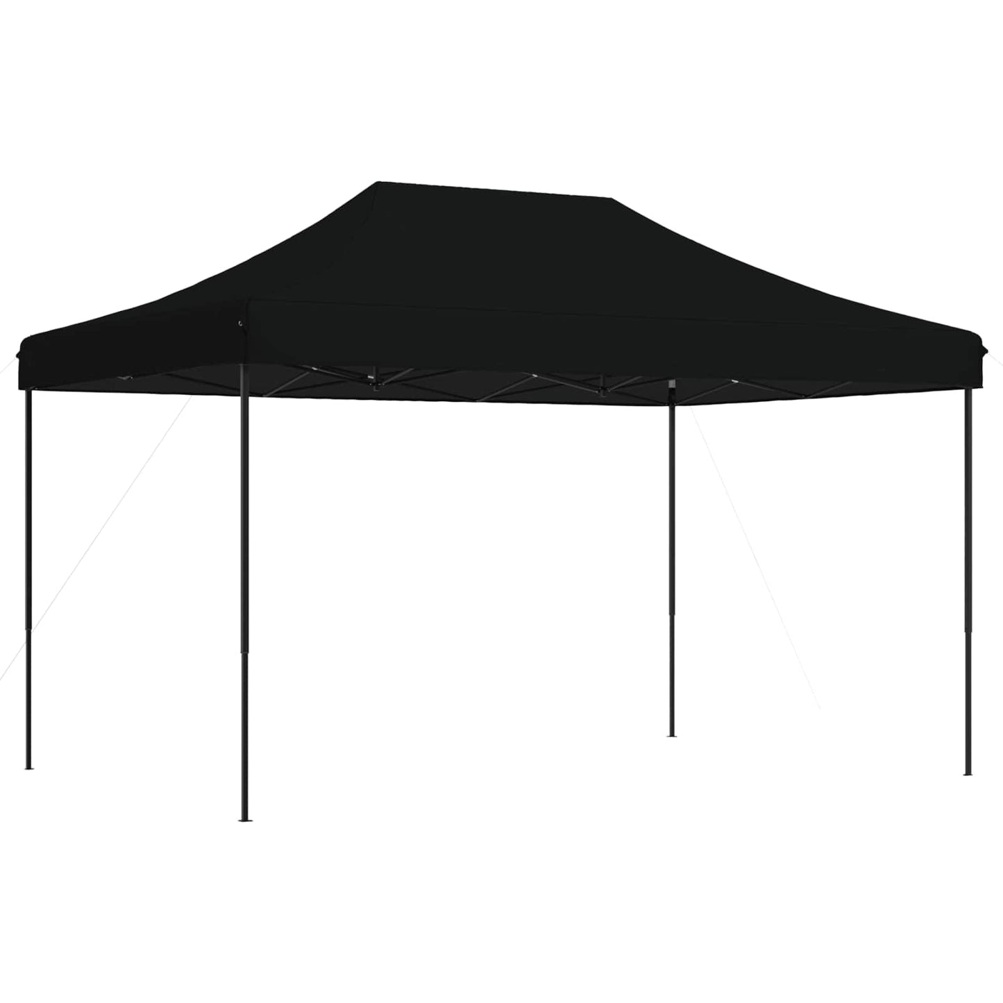 Tenda da Festa Pieghevole Pop-Up Nero 292x292x315 cm | homemem39