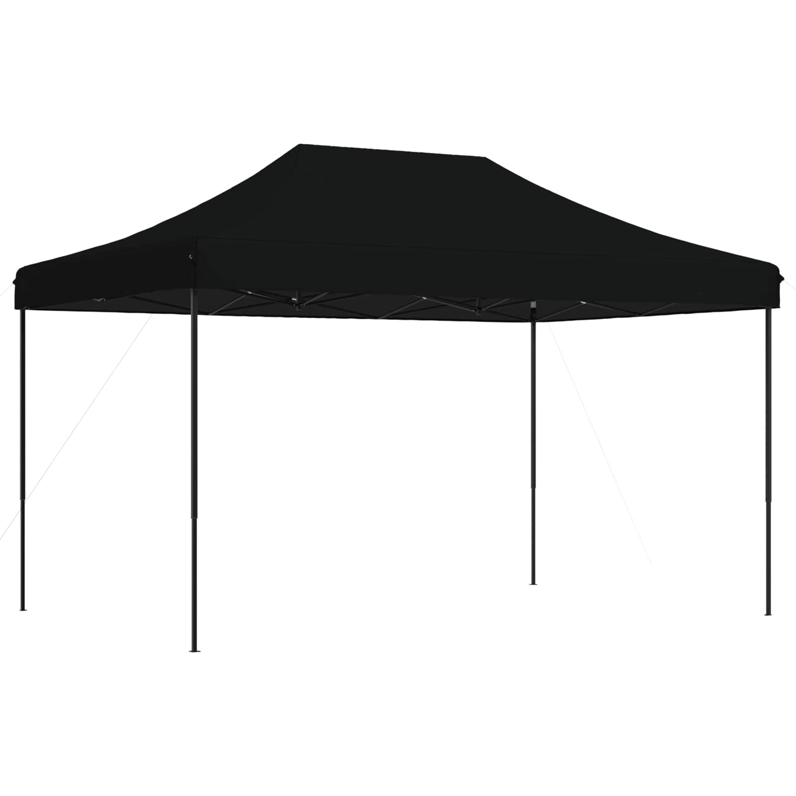 Tenda da Festa Pieghevole Pop-Up Nero 292x292x315 cm | homemem39