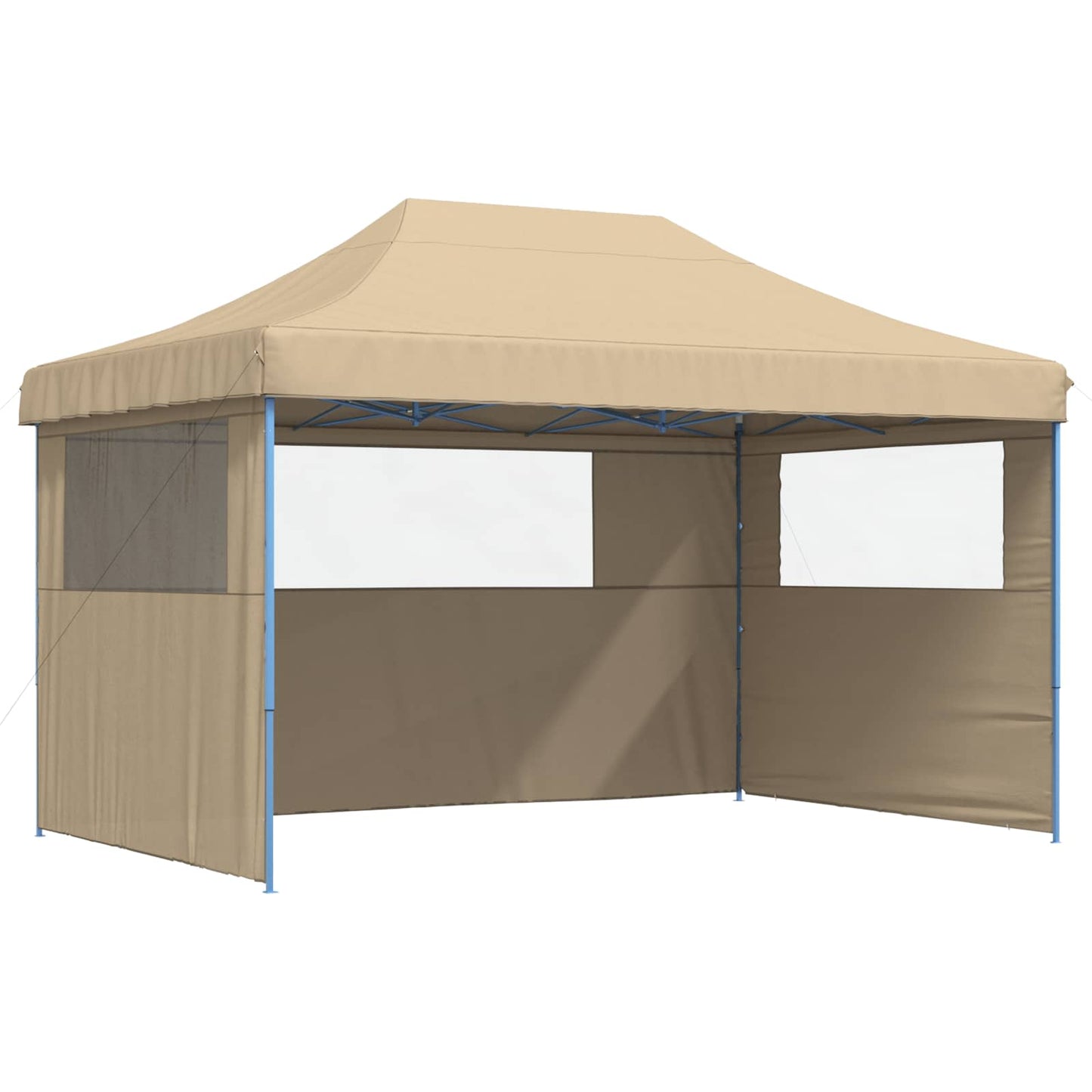 Tendone per Feste Pieghevole Pop-Up con 3 Pareti Beige | homemem39