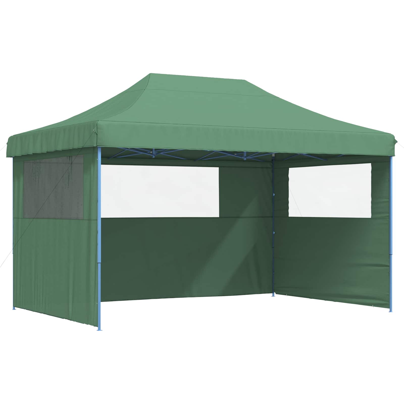 Tendone per Feste Pieghevole Pop-Up con 3 Pareti Verde | homemem39