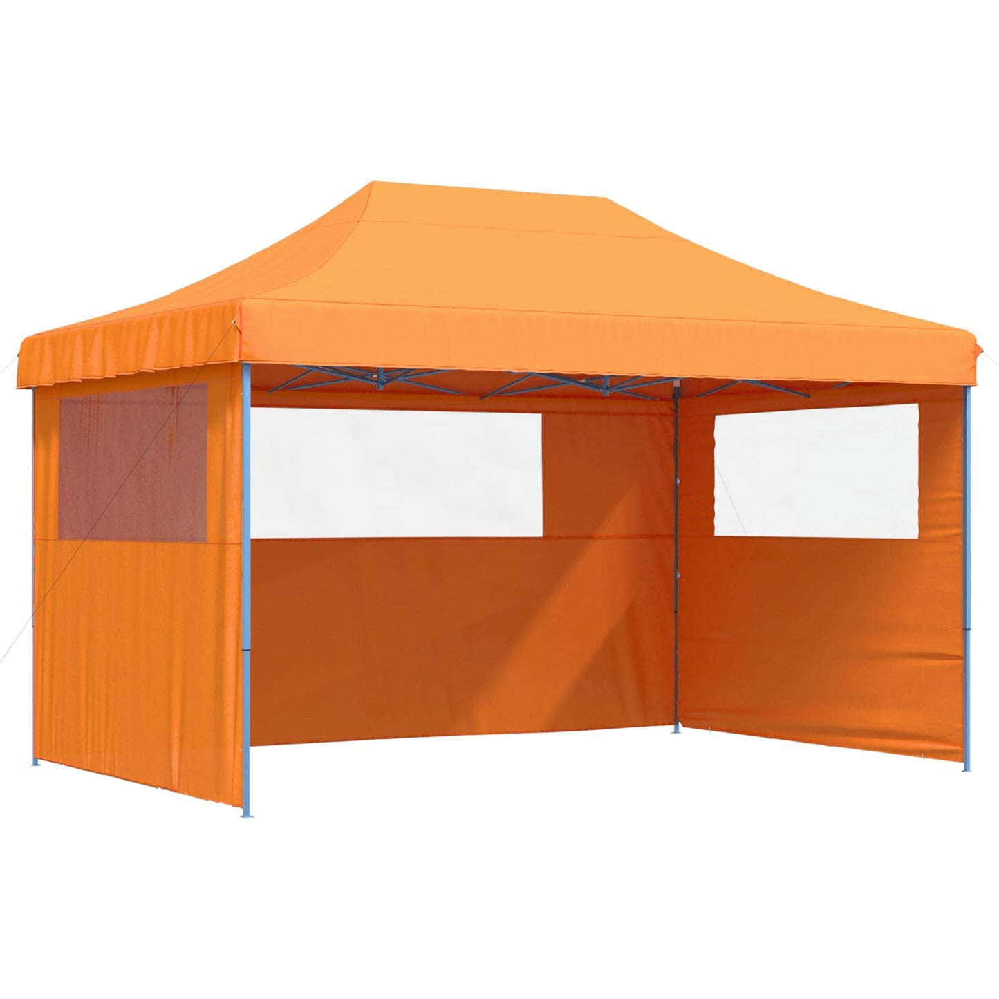 Tendone per Feste Pieghevole Pop-Up con 3 Pareti Arancione | homemem39
