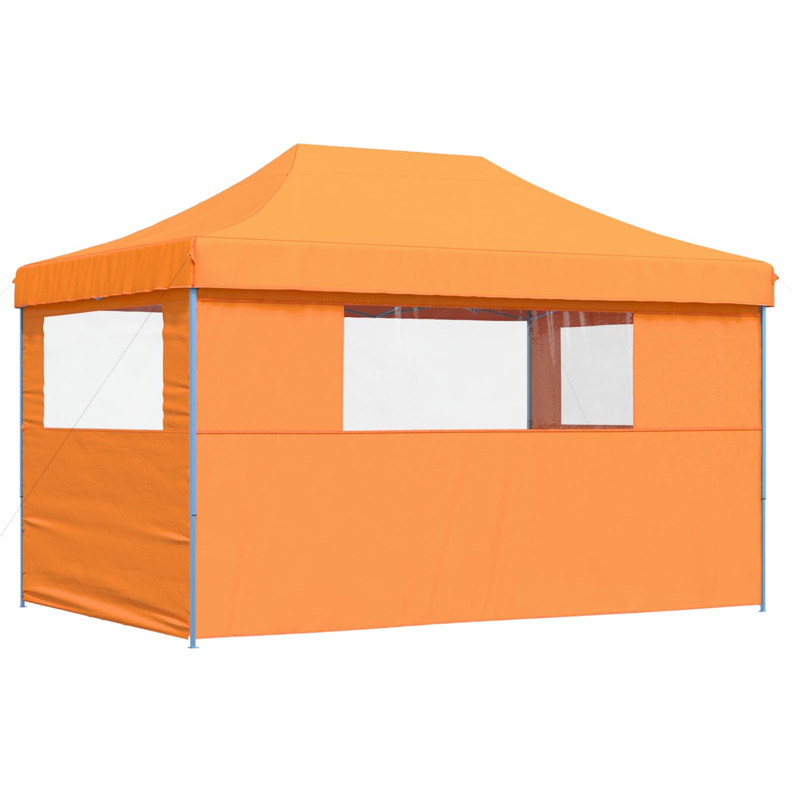 Tendone per Feste Pieghevole Pop-Up con 3 Pareti Arancione | homemem39