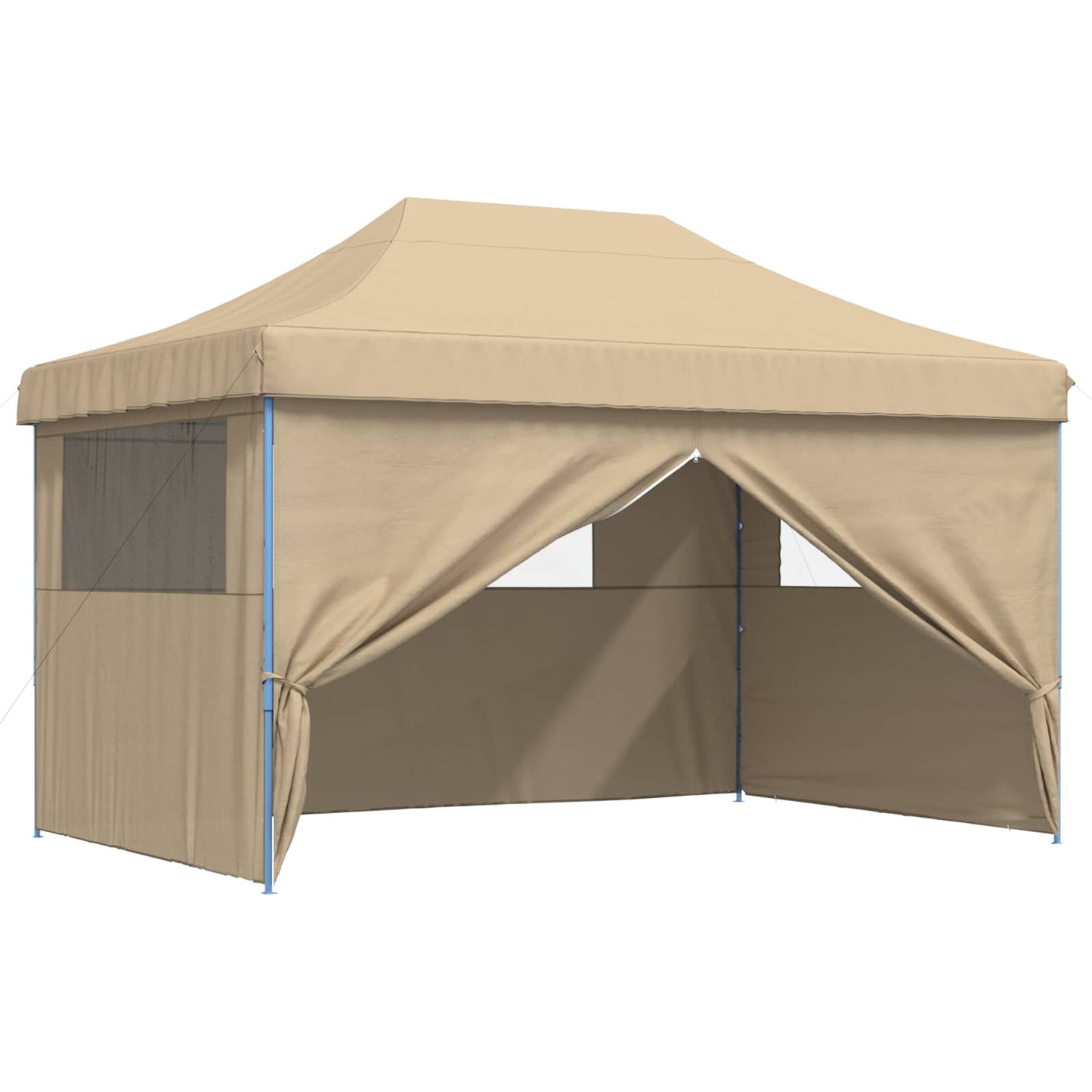 Tendone per Feste Pieghevole Pop-Up con 4 Pareti Beige | homemem39