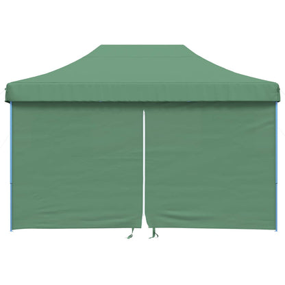 Tendone per Feste Pieghevole Pop-Up con 4 Pareti Verde