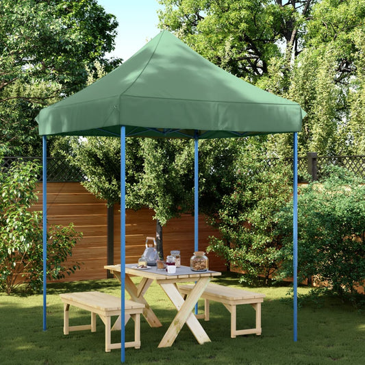 Tenda da Festa Pieghevole Pop-Up Verde 200x200x306 cm - homemem39