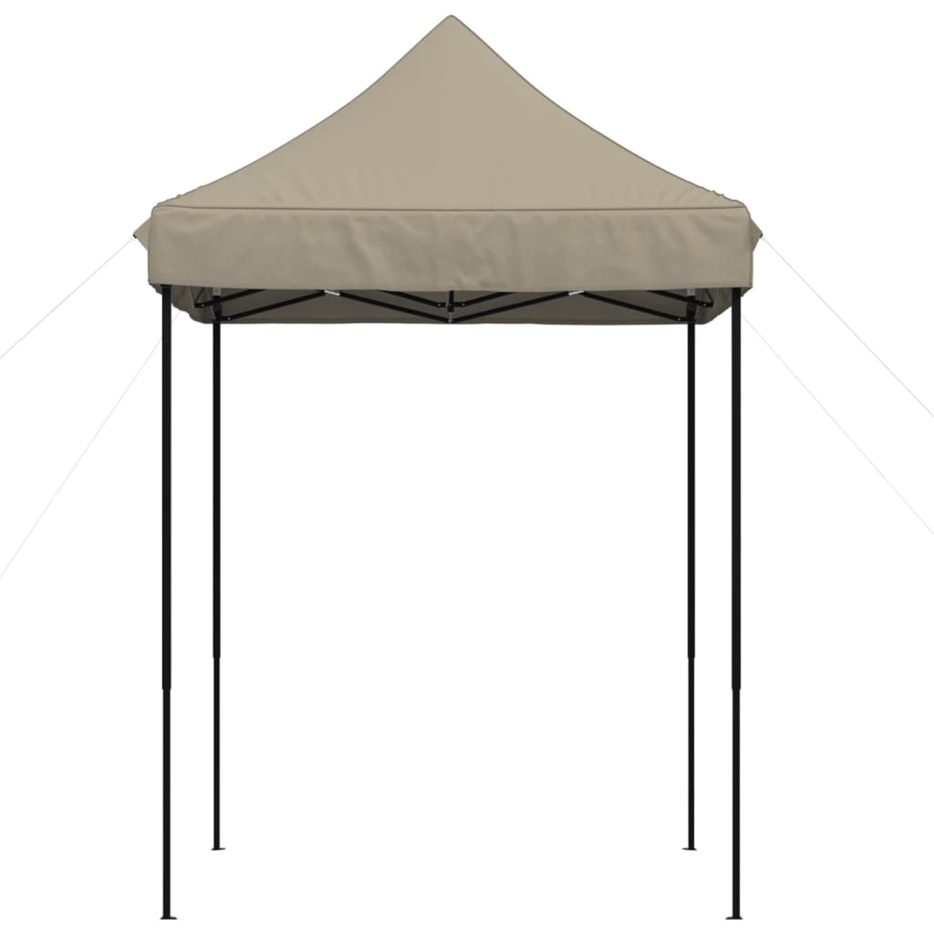 Tenda da Festa Pieghevole Pop-Up Tortora 200x200x306 cm - homemem39