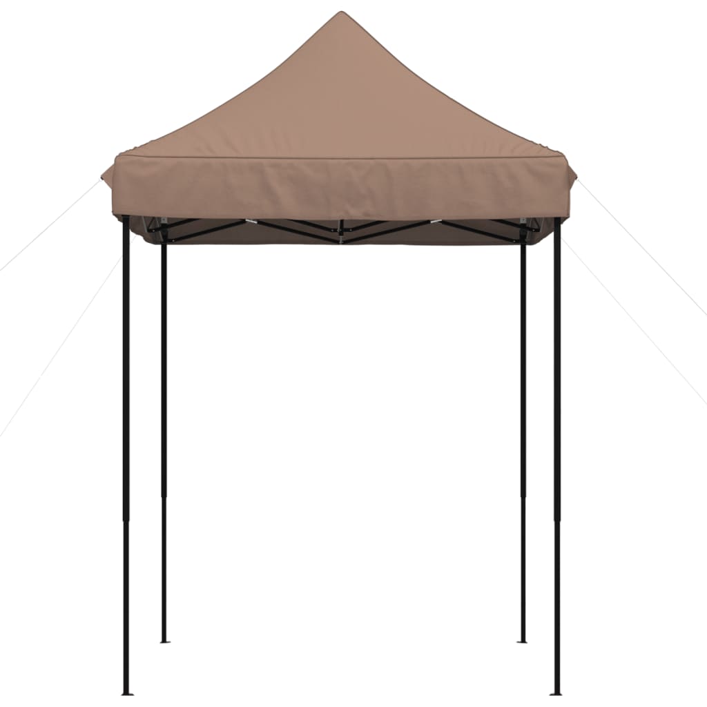 Tenda da Festa Pieghevole Pop-Up Marrone 200x200x306 cm - homemem39