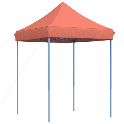 Tenda da Festa Pieghevole Pop-Up Terracotta 200x200x306 cm - homemem39